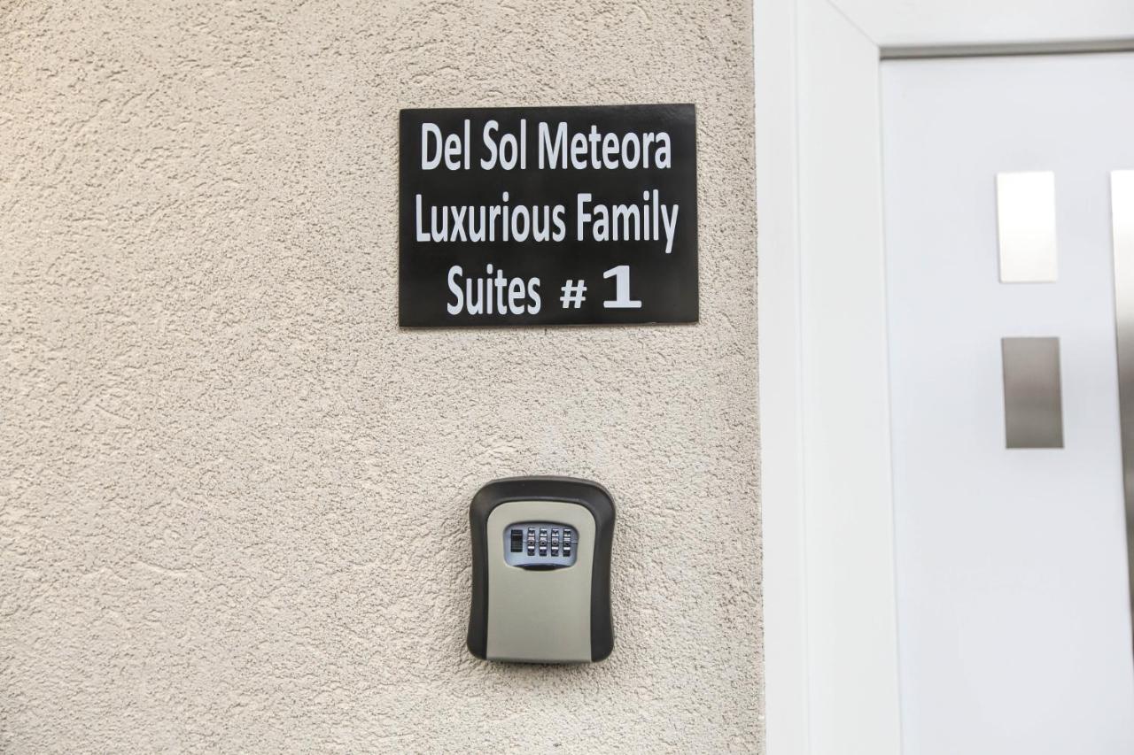 Del Sol #1 Meteora Luxurious Family Suites Kalambaka Exterior foto